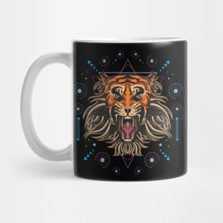 TIGER SACRED GEOMETRY Mug